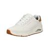 Sneaker SKECHERS "Skechers Sneaker Lederimitat", Herren, Gr. 41, braun (weiß, braun), Lederimitat, casual, Schuhe