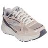 Sneaker SKECHERS "EDGERIDE", Damen, Gr. 40, grau (taupe), Lederimitat, Mesh, sportlich, Schuhe, Chunky Sneaker, Schnürschuh mit Plateau Sohle