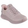 Slip-On Sneaker SKECHERS "BOBS SQUAD 4", Damen, Gr. 38, rosa, Lederimitat, sportlich, Schuhe, Slipper, Freizeitschuh mit Slip-ins zum Schlupfen