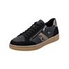 Sneaker REMONTE "Remonte Sneaker Glattleder", Damen, Gr. 41, schwarz (schwarz, braun), Glattleder, casual, Schuhe