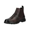 Stiefelette GEOX "Geox Stiefelette Leder/Textil", Herren, Gr. 41, braun (coffee), Leder, Textil, casual, Schuhe