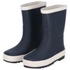 Gummistiefel APOLLO "KINDER STIEFEL", Kinder, Gr. 23/24, blau (navy), Obermaterial: 100% Gummi, unifarben, casual, Schuhe, Regenschauer ist kein Hindernis