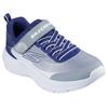 Sneaker SKECHERS "MICROSPEC ADVANCE", Kinder, Gr. 30, blau (navy, grau), Lederimitat, Textil, sportlich, Schuhe