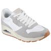 Sneaker SKECHERS "UNO-VINTAGE DAYZ", Damen, Gr. 38, weiß, Veloursleder, Textil, sportlich, Schuhe, Keilsneaker, Plateausneaker, Schnürschuh im Vintage-Look