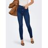 Skinny-fit-Jeans ONLY "ONLRAY HIGH WAIST SKINNY DNM BOX", Damen, Gr. M (38), Länge 32, blau (medium blau denim), Denim/Jeans, Obermaterial: 69% Baumwolle, 29% Polyester, 2% Elasthan, unifarben, modisch, skinny fit, Jeans
