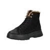 Schnürstiefelette PAUL GREEN "Paul Green Stiefelette Nubukleder", Damen, Gr. 40, schwarz, Nubukleder, casual, Schuhe