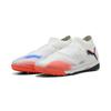 Fußballschuh PUMA "FUTURE 8 PRO Cage Fußballschuhe Erwachsene", Gr. 44, weiß schwarz glowing rot, Obermaterial: Synthetik, Textil; Futter: Synthetik, Textil; Innensohle: Textil; Laufsohle: Gummi, Schuhe