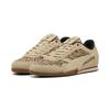 Sneaker PUMA "Bella Donna Animal Flair Sneakers Damen", Gr. 42.5, beige (toasted almond beige), Obermaterial: Kuhleder, Textil, Synthetik, Fell / Fur; Futter: Textil; Innensohle: Textil; Laufsohle: Gummi, Schuhe