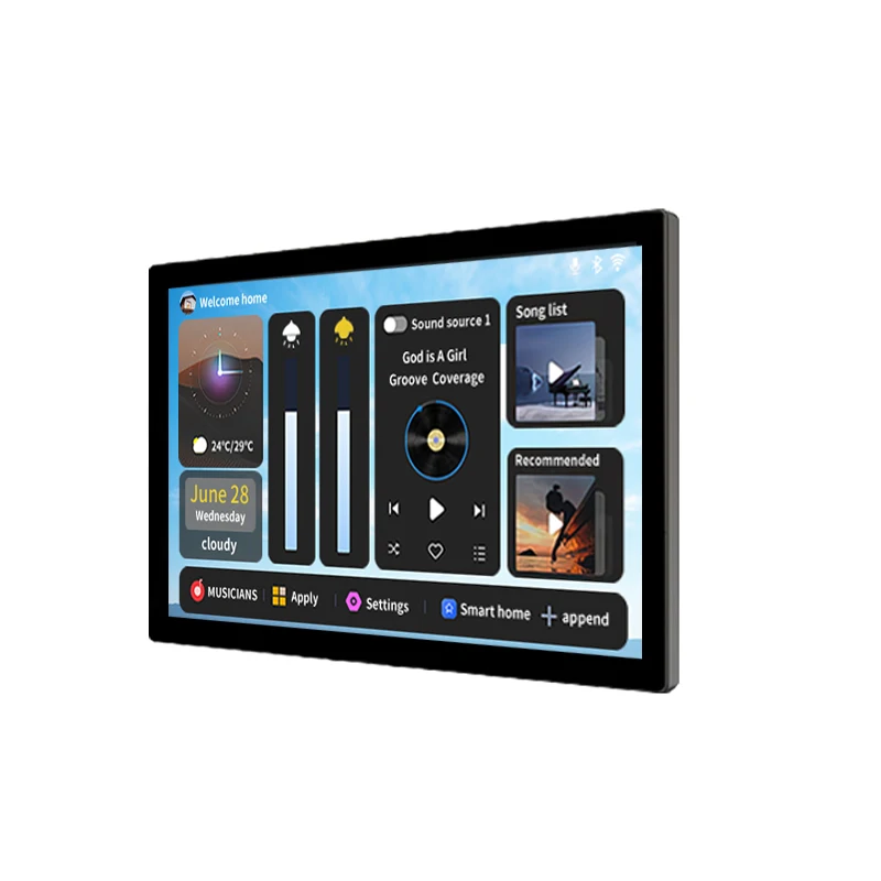 10,1 Zoll Home Smart Control Panel Android Touchscreen Wand montiert Tablet Computer Gateway WIFI Smart Home Control Bildschirm Image