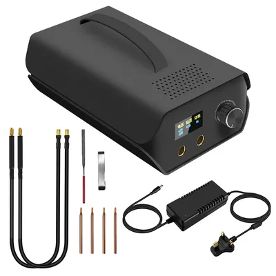3000F Farah Capacitor Spot Welding Machine 120 Gears Spot Welder For 18650 Lithium Battery DIY Welding Device Spot Welder