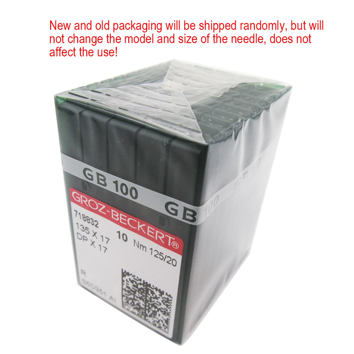 100 Groz-Beckert 135 x 17 DPX17 SY3355 für industrielle Spazierfuß-Maschinennadeln Image