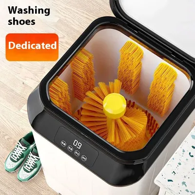 Automatic Shoe Washing Machine, Household Mini Cleaning and Washing Machine Sock Washing and Shoe Shining Machine