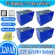 8000 Cicli 3.2v 320ah Grado A LiFePO4 Batteria Al Litio Ferro Fosfato Cella Ricaricabile FAI DA TE 12V 24V 48V RV EV Golf Cart Solare