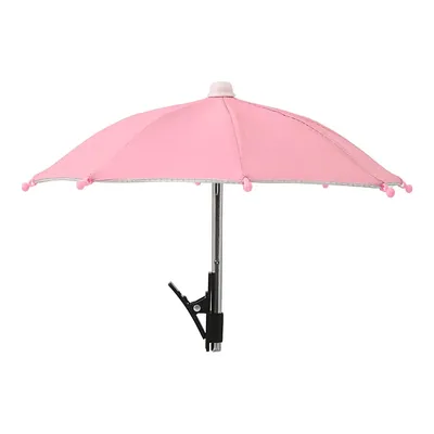 Cell Phone Umbrella Holder with Clip for Sun Shade Cell Phone Umbrella Sun Protection Phone Clip Blocking Cellphone Accessories