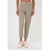 Cordhose FRESHLIONS "Yasmilda", Damen, Gr. L, EURO-Größen, grau, 98% Baumwolle, 2% Elasthan, unifarben, casual, lang, Hosen, im einfarbigen Design
