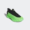 Basketballschuh ADIDAS PERFORMANCE "ANTHONY EDWARDS 1 KIDS LOW", Gr. 36, lucid lime, aurora ink, core schwarz, Textil, Synthetik, sportlich, Schuhe