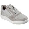 Sneaker SKECHERS "Harry Kane - Off Pitch Collection: Koopa - Harry Kane Court", Herren, Gr. 45, grau, Leder, casual, Schuhe, Retro Sneaker signiert vom weltbekannten Fußballstar Harry Kane