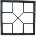 Dpzo - Stampo per pavimentazione in plastica da 40 x 40 cm per giardino, patio, vialetto,