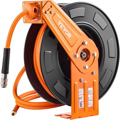Vevor - Druckluftschlauch Schlauchtrommel, 9,52 mm x 19,81 m Hybrid-Luftschlauch, max. 300 psi, Image
