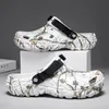 Herren-Sommerschuhe, Sandalen, Herren-Löcher, Sandalen, hohl, atmungsaktiv, lässig, Clogs, Schuhe, Herren, modische Strand-Hausschuhe, große Größe 45