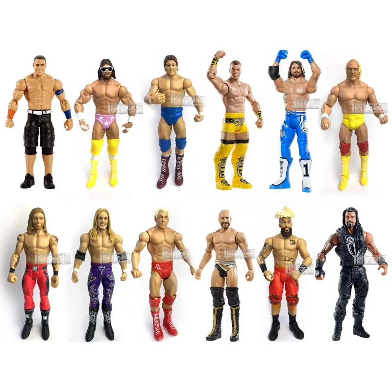 Ring Wrestler Actionfiguren-Sammlung Gelenke bewegliche Puppen Sena Roman Hogan Die fünf Nationen Aggie Dean Image