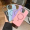 Bling Glitter Diamond Phone Cases für Magsafe Magnetic Wireless Charge Case für iPhone 11, 12, 13, 14, 15, 16 Pro Max Hard PC Cover