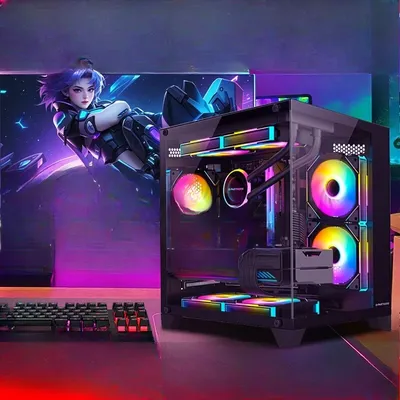 i9 Level/RTX4060 Gaming-Computer Desktop-Computer Host-Maschine E-Sports Office Home Chicken Mini kompletter Satz Montagemaschine