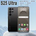 HOT 2025 nuovo S25 Ultra originale intelligente 5G doppia scheda dual standby sistema Android 13 versione globale telefoni batteria 8000mAh