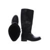 Café Noir Damen Stiefel, Gr. 38, schwarz, Leder