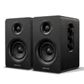 Altoparlanti da scaffale Bluetooth 5.0 attivi da 3" SW208 – Unità altoparlante da 60 W in fibra di carbonio - DAC a 24 bit integrato - Suono surround 3D dinamico