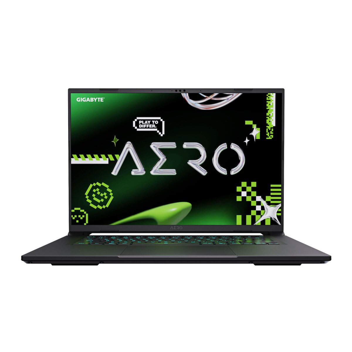 GIGABYTE AERO X16 (Space Gray, 16" WQXGA, AMD Ryzen™ AI 7 350, GeForce RTX™ 5070, 64 GB RAM, 8 TB SSD) mit Windows 11 Pro Image