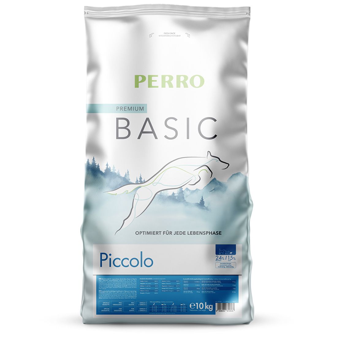 PERRO Basic Piccolo – Alimento secco per cani di piccola taglia 10 kg