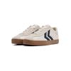 Sneaker HUMMEL "DIAMANT LX-E RS", Gr. 38, marshmallow, schwarziris, spicymus, Synthetik, Leder, sportlich, Schuhe