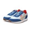 Sneaker PUMA "R78 Lightwind Retro Run Sneakers Erwachsene", Gr. 42, clyde royal canvas fierce rot blau beige, Obermaterial: Synthetik, Textil, Kuhleder; Futter: Textil; Laufsohle: Gummi, Synthetik, Schuhe