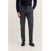 Chinohose BUGATTI "Slim Fit", Herren, Gr. 34, Länge 34, 370, marine, 87% Polyester, 9% Viskose, 4% Elasthan, Glencheckmuster, casual, slim fit, Hosen, Glencheck mit Stretch & Kordelzug