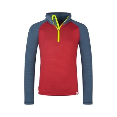 Trollkids - Kid's Rauland Half Zip - Fleecepullover Gr 152 rot Image