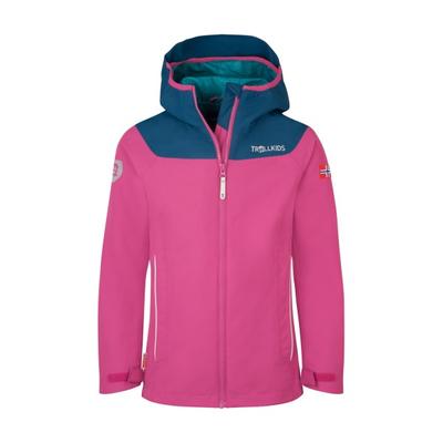 Trollkids - Girls Bergen Jacket - Regenjacke Gr 110 rosa Image