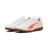 Fußballschuh PUMA "VITORIA II IT", Gr. 47, puma weiß, glowing rot, Synthetik, sportlich, Schuhe, für Halle und Straße