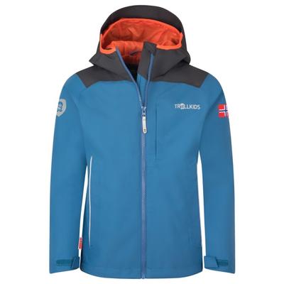 Trollkids - Kids Bergen Jacket - Regenjacke Gr 116 blau Image