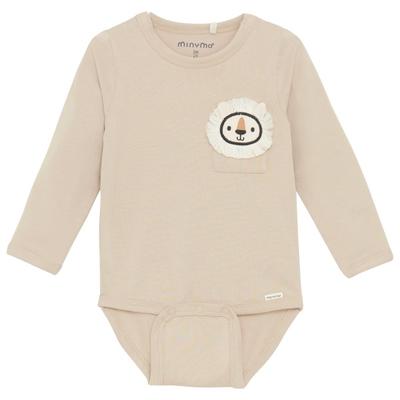 Minymo - Kid's Body L/S - Alltagsunterwäsche Gr 74 beige Image