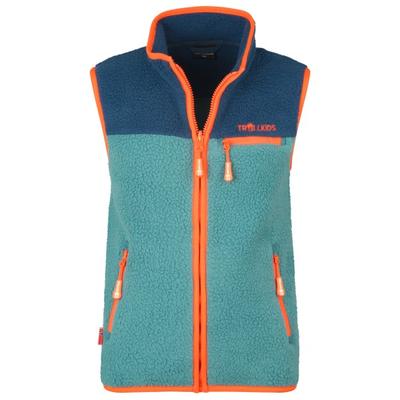 Trollkids - Kid's Hemsedal Vest - Fleeceweste Gr 104 türkis Image
