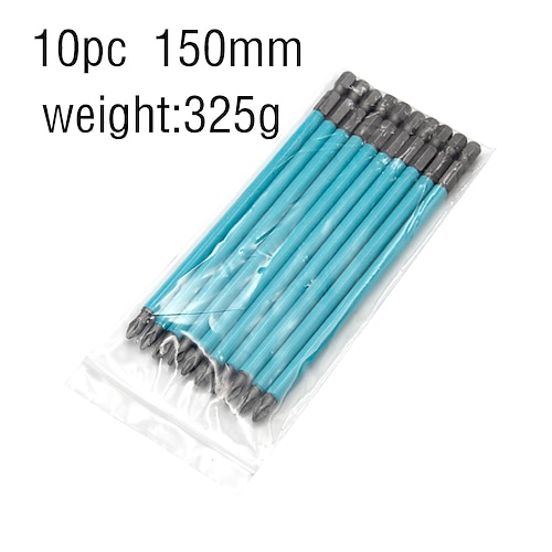 Anti-Rutsch-Magnetkopf Kreuz hohe Härte Handbohrer Schraube Elektroschrauber 25 50 70 90 100 125 150 mm ph2 Image