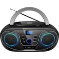 Mpc 19.4 usb Radio cd fm aux, cd, usb Nero, Argento - Silva Schneider