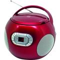 SCD2120RO Radio cd fm aux, cd Rosso - Soundmaster