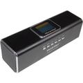MusicMan ma Display Soundstation Mini altoparlante aux, Radio fm, sd, portatile, usb Nero - Technaxx
