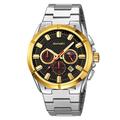 SKMEI Hommes Montre à quartz Mode Affaires Montre-bracelet Phase de Lune Lumineux Chronomètre Calendrier Acier Suivre