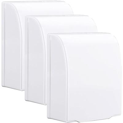 Ccykxa - 118 x 105 x 40 mm, 3-teilige Steckdosenabdeckung, kindersicher, durchsichtig, wasserdichte Image