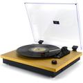 New Majestic tt 53 Giradischi 33/45/78 giri Bluetooth usb Nero e Giallo