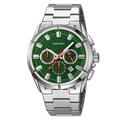 SKMEI Hommes Montre à quartz Mode Affaires Montre-bracelet Phase de Lune Lumineux Chronomètre Calendrier Acier Suivre