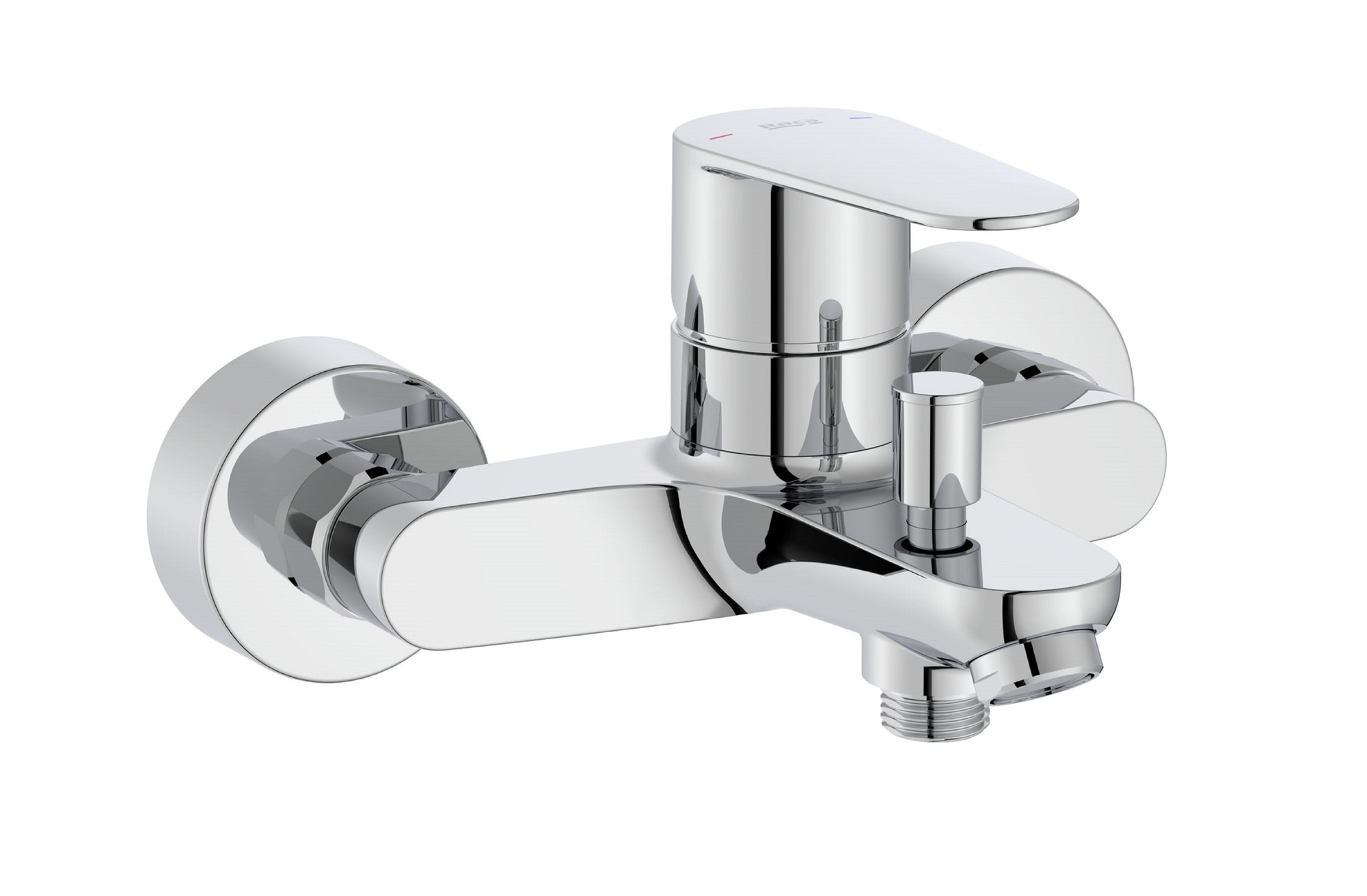 Mitigeur bain-douche VICTORIA PLUS mural chromé ROCA A5A024FC0F